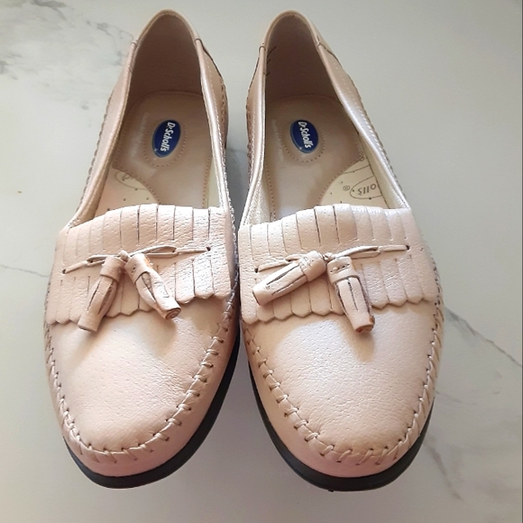 🆕️ Dr Scholl's Cream Size 7 1/2 Loafers Shoes - Picture 8 of 16